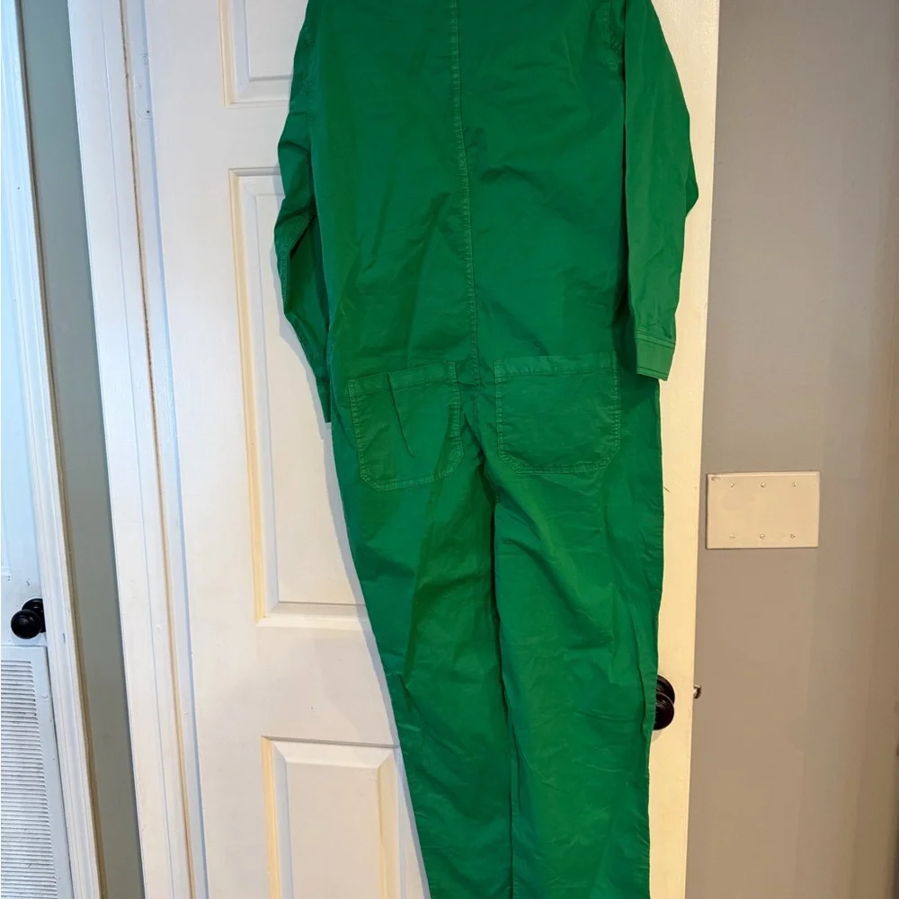 pistola Bright Green Utility Zip Jumpsuit - Picture 2 of 2